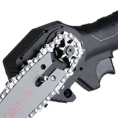 Ayt Powermaster PM-20309 Zincirli Şarjlı Matkap Testere 24 Volt 550 Watt Küçük Budama Testeresi - 6