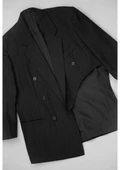 Melısa Mınca Özel Tasarım, Etek Takım Kesim Kombinasyonu, Etek ve Ceket Takım, Siyah Etek Takım, Unisex Etek Ceket Takım - 4