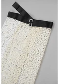 Melısa Mınca Tığ Işi Etek ve Crop, Tığ Işi Etek ve Crop, Etek ve Crop, Unisex Crop ve Etek, After Parti Etek ve Crop - 4