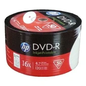Hp DVD-R 4.7 GB -120min 16x 50 li Shrink - 1