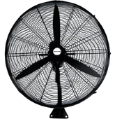 Sanayi Tipi Duvar Vantilatör  30 inç  26 cm Ayarlanabilir Başlık Siyah Gövde 3 Yıl Garantili thumbnail 2