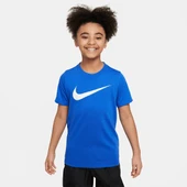 Nike Dri-fit Park Çocuk Tişört Mavi CW6941- 463 - 2
