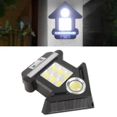 SOLARLI KUMANDALI 81 LEDLİ SENSÖRLÜ KAPI AYDINLATMASI CL-S180 (4915) - 4
