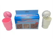 VANTUZLU PLASTİK 2 PARÇA  ÇOK AMAÇLI BARDAKLIK (4915) - 1