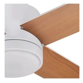 Navex  132 cm Beyaz-Meşe (Çift Renk) Tavan Vantilatörü 4 Kanat - 4