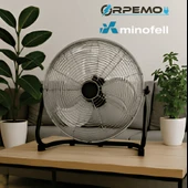 Sanayi Tipi Duvar Vantilatör  18 inç " Siyah Güçlü ve Dayanıklı 3 Yıl Garantili thumbnail 3