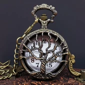 Hayat Ağaçı Tasarımlı Köstekli Saat - 1