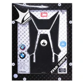 BMW S1000XR 2023 ile Uyumlu Kaydırmaz 6D Karbon 7 Parça Tank Pad Seti GC44 thumbnail 2