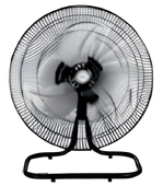 Sanayi Tipi Duvar Vantilatör  18 inç " Siyah Güçlü ve Dayanıklı 3 Yıl Garantili thumbnail 2