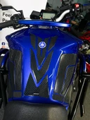 Yamaha MT10 2016 ile Uyumlu Kaydırmaz 6D Karbon 19 Parça Tank Pad Seti GC48 thumbnail 11