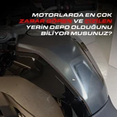 BMW S1000XR 2023 ile Uyumlu Kaydırmaz Şeffaf 7 Parça Tank Pad Seti GT44 thumbnail 2