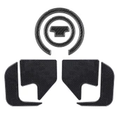 Yamaha MT10 2016 ile Uyumlu Kaydırmaz 6D Karbon 19 Parça Tank Pad Seti GC48 thumbnail 14