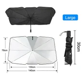 Araba Güneş Gölge Koruyucu Şemsiye Oto Ön Cam Güneşlik(145cm*79cm) - 3