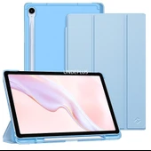 Samsung Galaxy Tab S10 FE+ Plus 13.1inç Kılıf Flip Cover Kalem Bölmeli PC Case X620 X626 - 9