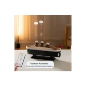 Titanic Gemi Hava Nemlendirici Işıklı Fonksiyonlu Buhar Makinesi Kumandalı - 4