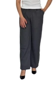 Kadın Pileli Bol Pantolon BGL-ST04352 - 9