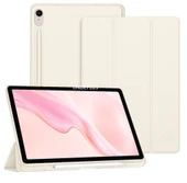 Samsung Galaxy Tab S10 FE+ Plus 13.1inç Kılıf Flip Cover Kalem Bölmeli PC Case X620 X626 - 4