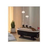 Titanic Gemi Hava Nemlendirici Işıklı Fonksiyonlu Buhar Makinesi Kumandalı - 1