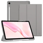 Samsung Galaxy Tab S10 FE+ Plus 13.1inç Kılıf Flip Cover Kalem Bölmeli PC Case X620 X626 - 2