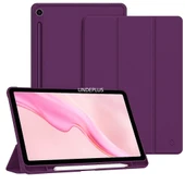 Samsung Galaxy Tab S10 FE+ Plus 13.1inç Kılıf Flip Cover Kalem Bölmeli PC Case X620 X626 - 10