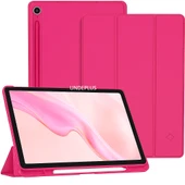 Samsung Galaxy Tab S10 FE+ Plus 13.1inç Kılıf Flip Cover Kalem Bölmeli PC Case X620 X626 - 6