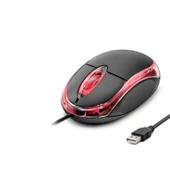Kablolu Mouse 800 Dpı Led 110Cm Siyah ND3251 - 1