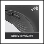 Logıtech 910-006236, M650l Signature, Siyah, Sağ El, Usb Nano 2,4g Kablosuz,4000dpi, Optik, 5 Tuşlu, 24ay Pil Ömrü, Sess - 4