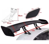 Dtm Bagaj Üstü Spoiler Pianoblack (Parlak Siyah) Tüm Sedan Modeller - 2