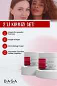 Kırmızı Kil Maske 2'li - 5
