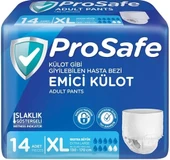 Prosafe Emici Külot Hasta Bezi XL - Ekstra Büyük - Extra Large 168 Adet (12PK*14) - 2