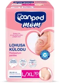 Canped Mom Lohusa Külodu - Külot Bez L - Large - Büyük / XL - Extra Large - 50 Adet (5PK*10) - 2