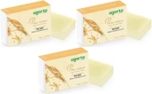 Agarta El Yapımı Doğal Sabun 150GR Pirinç (3 Lü Set) - 1