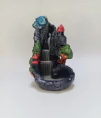 Şatolu Dağ Şelale Geri Akış Tütsülük (10 Adet Tütsü Hediyeli) Buhurdanlık Oda Kokusu - 2