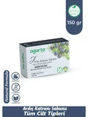 Agarta El Yapımı Doğal Sabun 150GR Ardıç Katranı (6 Lı Set) - 3