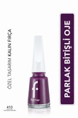 Klasik Parlak Bitişli Yüksek Pigmentli Oje - Nail Enamel- 410 Lavender Dreams New- 8682536036016 - 1