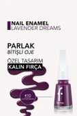 Klasik Parlak Bitişli Yüksek Pigmentli Oje - Nail Enamel- 410 Lavender Dreams New- 8682536036016 - 5