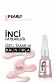 Sedefli Parlak Oje (PEMBE) - Pearly Nail Enamel - Pl202 Satiny Pink - 8682536035439 - 5