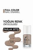 Yoğun Pigmentli Parlak Oje - Full Color Nail Enamel - Fc42 Sandy Toes - 8690604379958 - 5