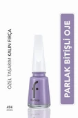 Klasik Parlak Bitişli Yüksek Pigmentli Oje - Nail Enamel -494 Ash Blue New- 8682536036306 - 1