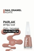 Klasik Parlak Bitişli Yüksek Pigmentli Oje -nail Enamel- 510 Agate New- 8682536036375 thumbnail 5