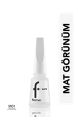 Oje - Matte Nail Enamel M01 White Board 8690604189625 thumbnail 1
