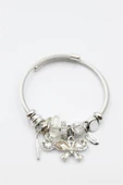 Kelebek Charm Bilezik - Beyaz - 2