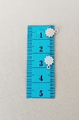 Oya Abiye Bileklik Kolye Pleksi Metalik Plastik Pul Gümüş Renk 24 gram 300 adet - BNC578 - 2