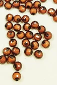 Dünya Boncuk İçten Boncuklu Bileklik Çanta Boncuğu 10 mm 50 gr Kahverengi - BNC462 - 2