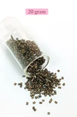 Kesme Cam Boncuk 2mm - 20 Gram - Mat Kahverengi -BNC348 - 1