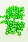 Dünya Boncuk İçten Boncuklu Bileklik Çanta Boncuğu 10 mm 50 gr Yeşil - BNC460 - 1