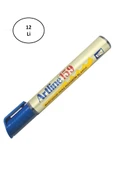Artline Boardmarker Beyaz Tahta Kalemi Kesik Uçlu 159 Mavi 12'li - 1