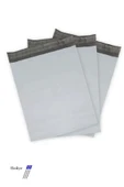 Cepsiz Orta Boy Kargo Poşeti 30x37+5 cm - 100 Adet (40+40=80 Mikron) - 1
