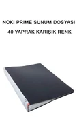 Noki Prime Sunum Dosyası 40 Yaprak Karışık Renk - 1