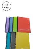 FRESCO Spiralli Plastik Kapak Defter A4 80 Yaprak Çizgili GP.3-4899000-2011 - 1